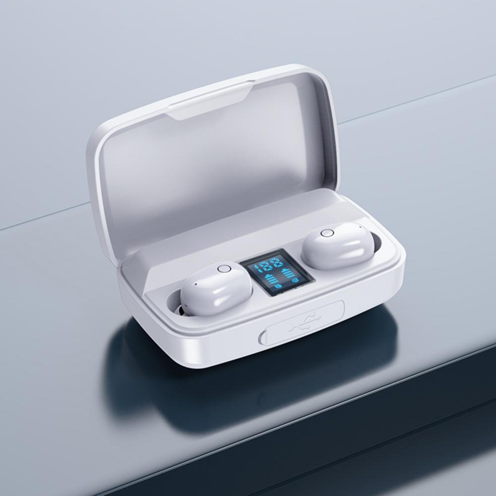 TWS Led Display Tws A10s Stereo Wireless Earphones Earbud With 1800mah Power Bank Tws True Earphone Mini Earbuds