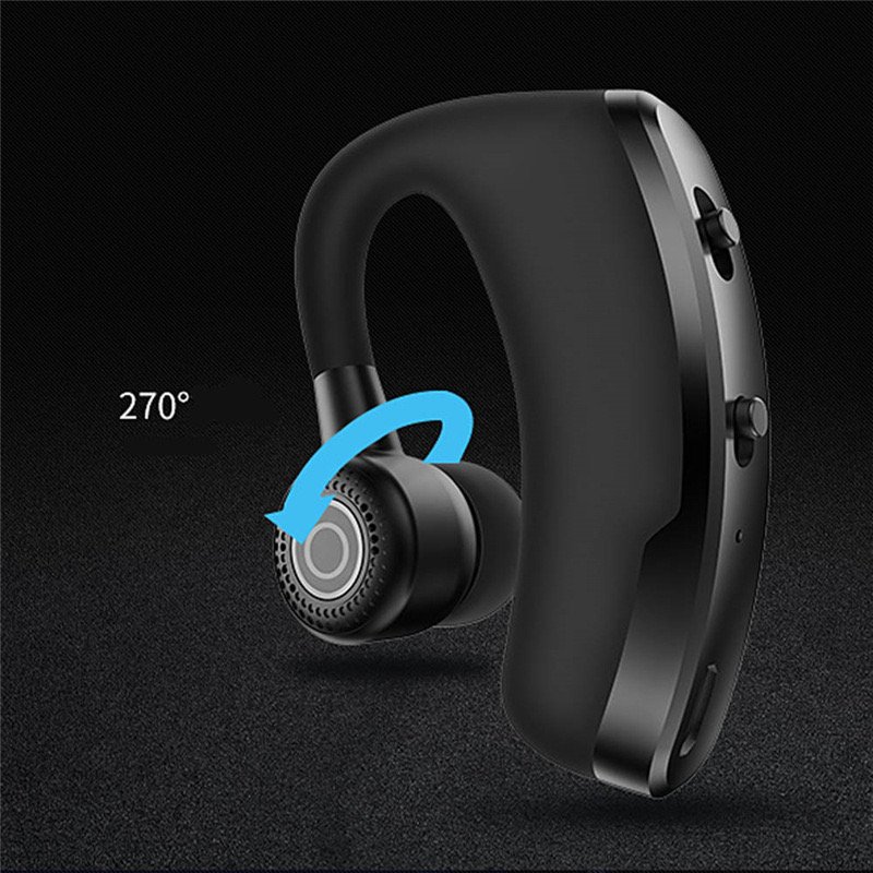 V9 Noise Control With Microphone High Quality Stereo Audio Business Earphone Hands-free Wireless Headset Headphone