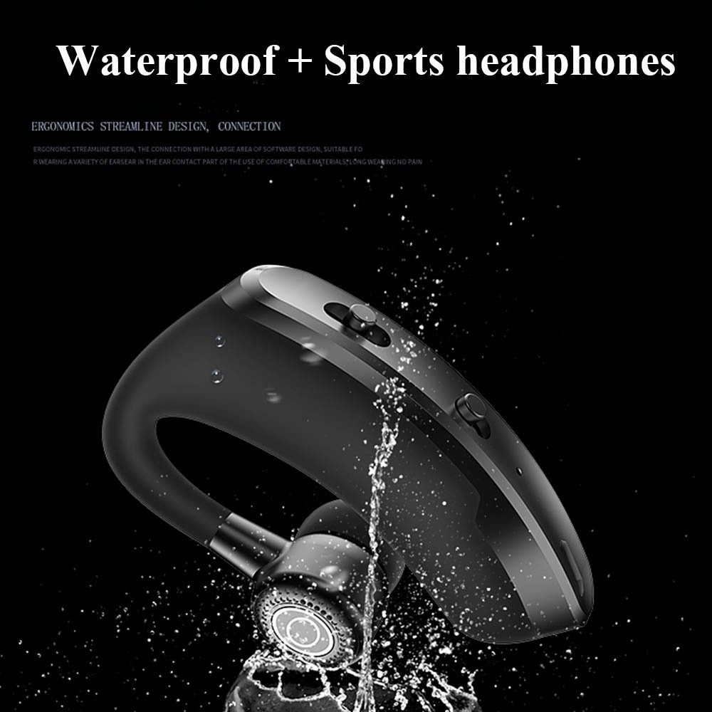 V9 Noise Control With Microphone High Quality Stereo Audio Business Earphone Hands-free Wireless Headset Headphone