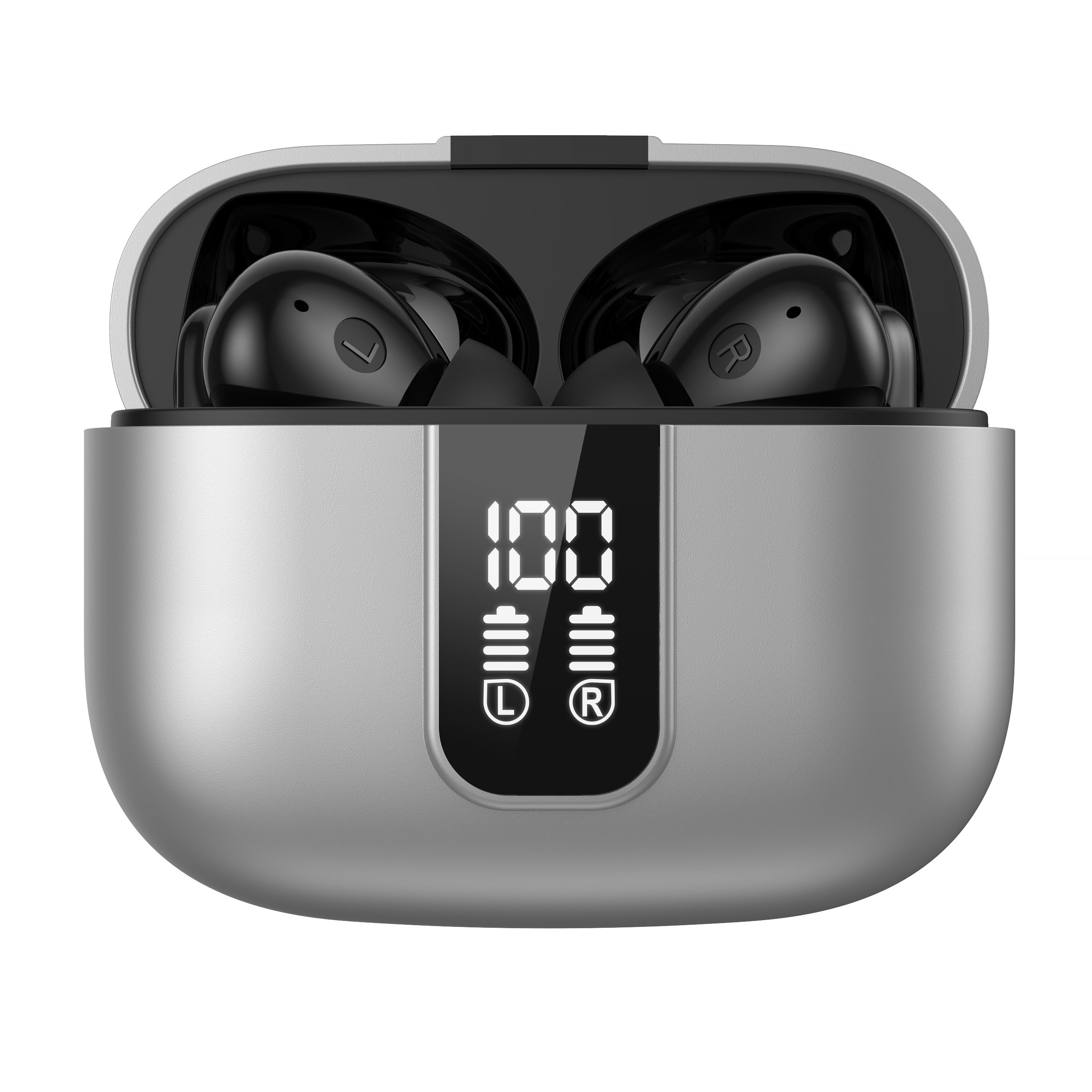 Factory Direct China Hifi Noise Cancelling Tws Waterproof True Stereo Wireless Earphones White OEM