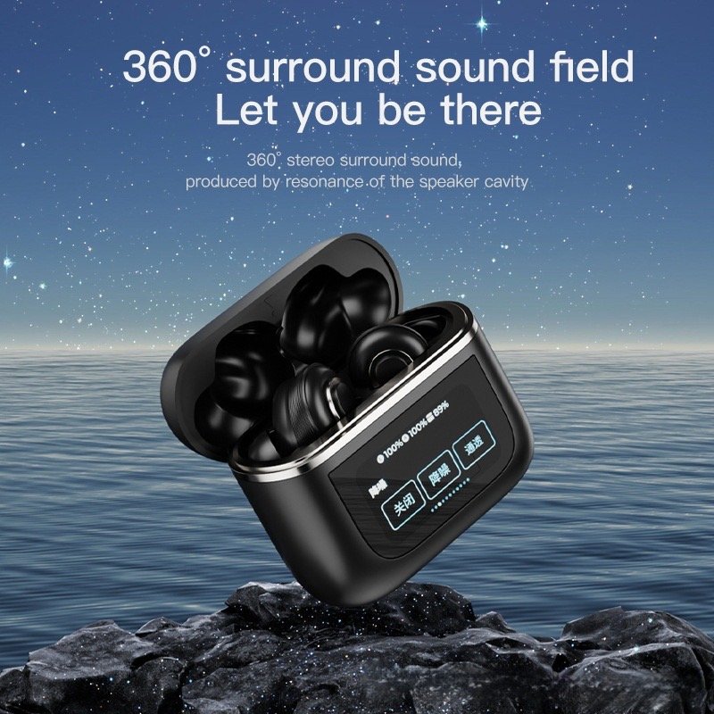2024 Newest V8 For JBL Earphones LCD Touch Screen Wireless Earphones With Noise Cancelling Sport V8 Earbuds