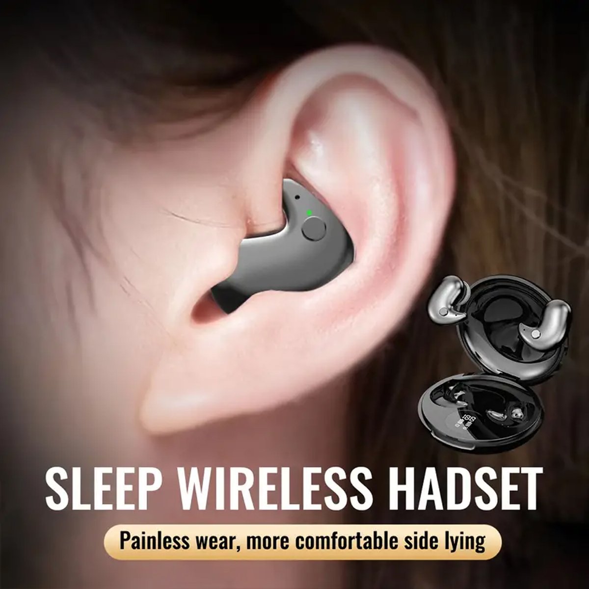 Y29 mini In-Ear wireless charger noise cancelling tws earphones & headphones wireless charger for phone for earbuds for iwatch