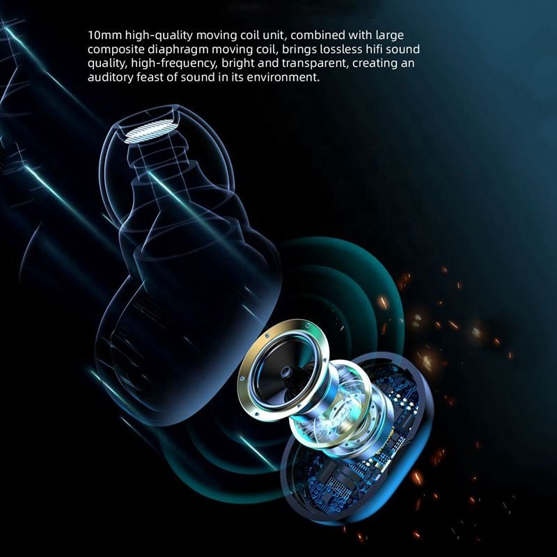 Cheap Mini Wireless Headset A6R Tws Bt 5.1 High Quality Wireless Earbuds Gaming In-ear Type C Earbuds A6R