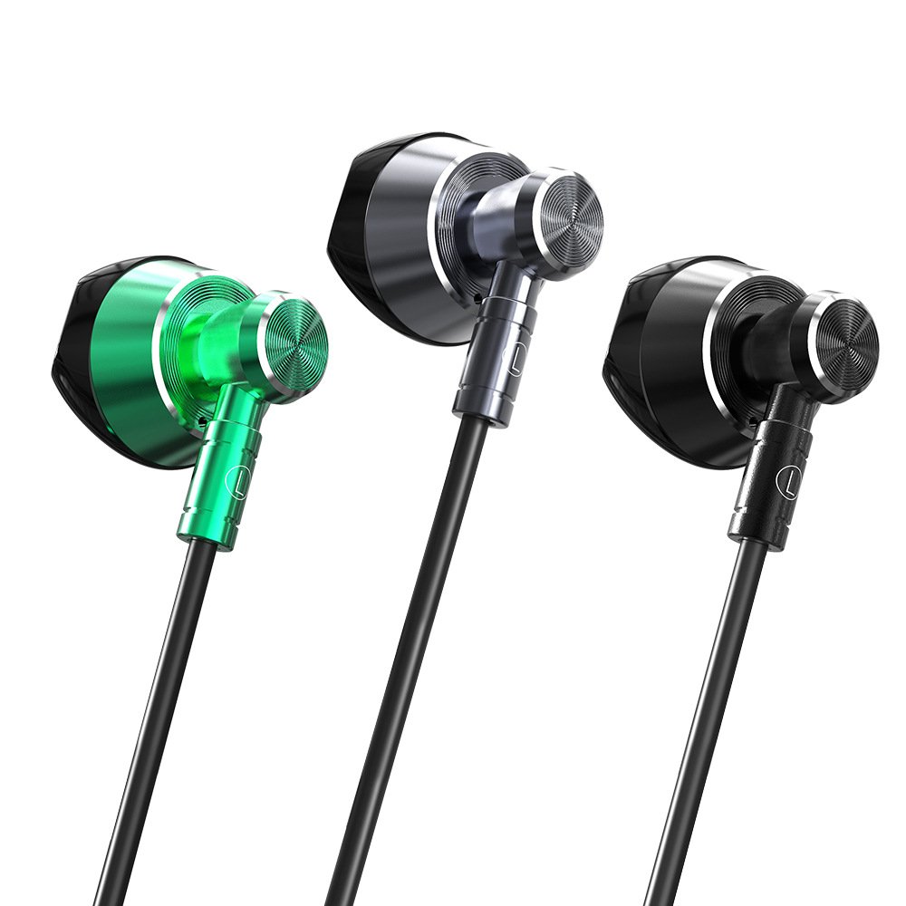 1.2M 3.5MM Wired Headset Headset Noise Cancelling Earbuds Silica Gel Earbud & In-ear Headphones With Mini Microphone Earphone