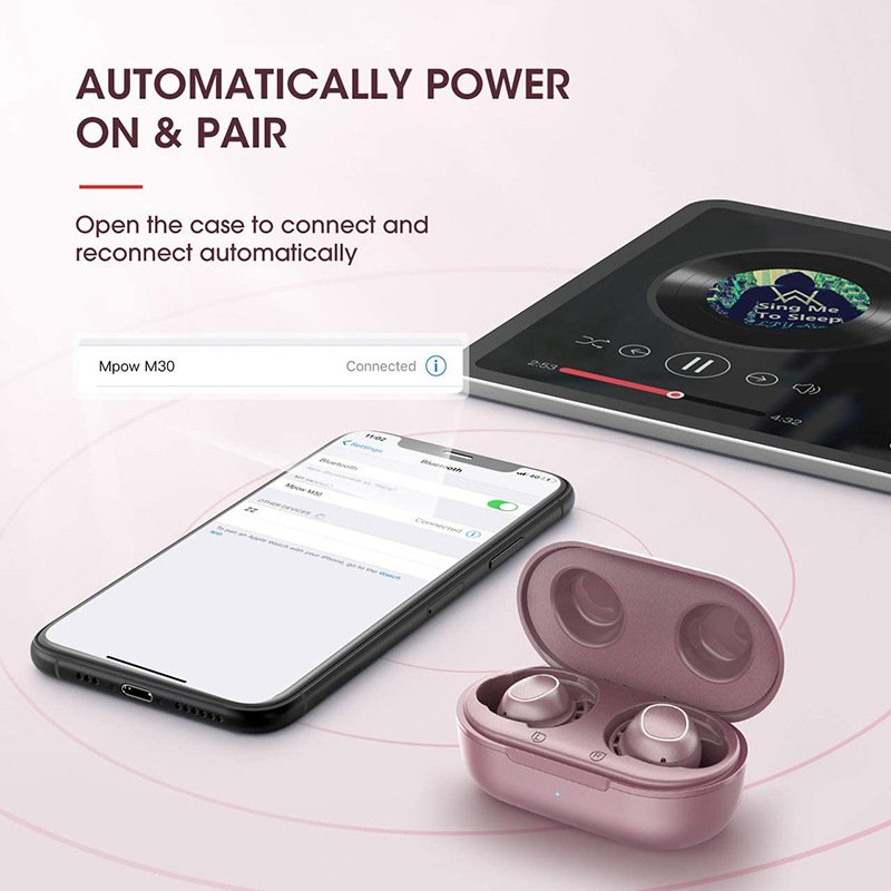 Amazon Top Seller earphone TWS Waterproof IPX6 portable wireless mini BT5.0 Earbuds U air