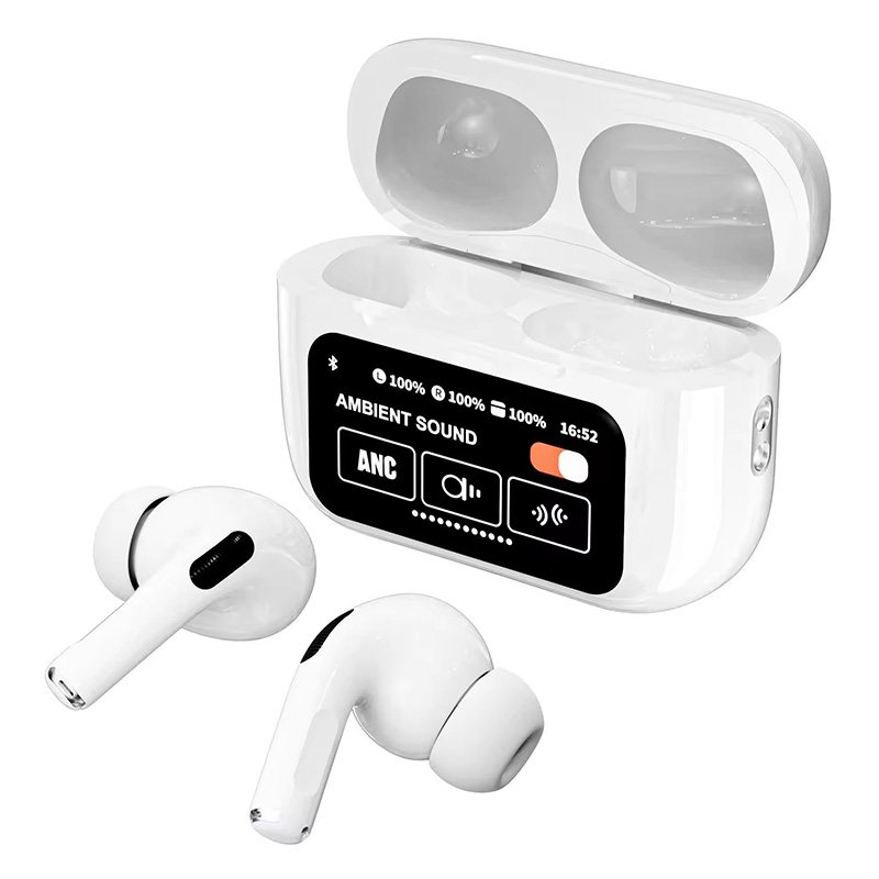 TWS In Ear Phones Air A9pro Touch Screen Smart Bluetooth Headset Noise Cancelling A9 Pro TWS Earphones & Headphones