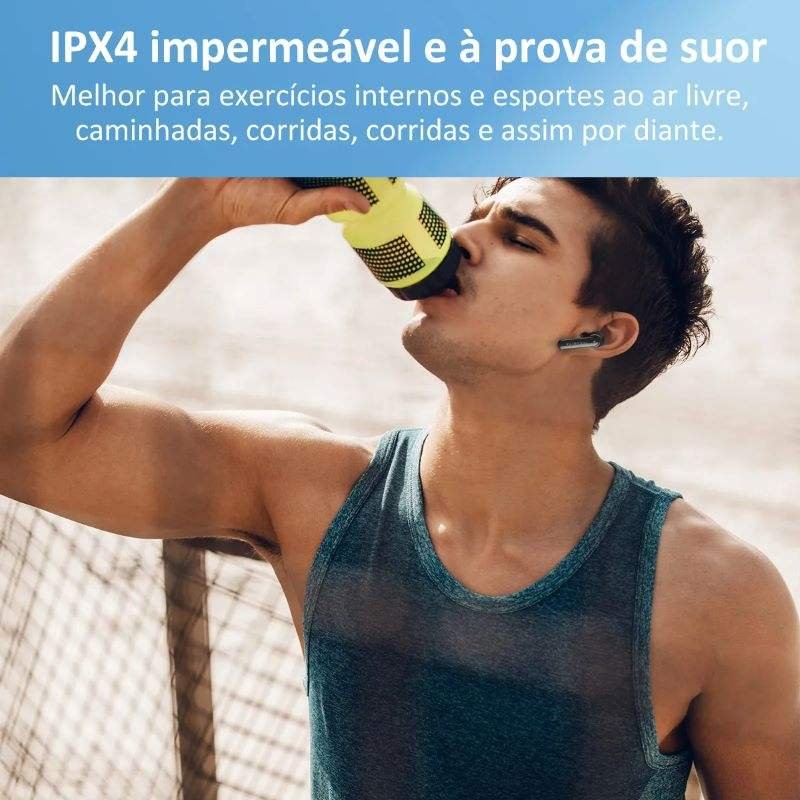 Noise Reduction Stereo Waterproof Wireless Blue Tooth Earphone Product