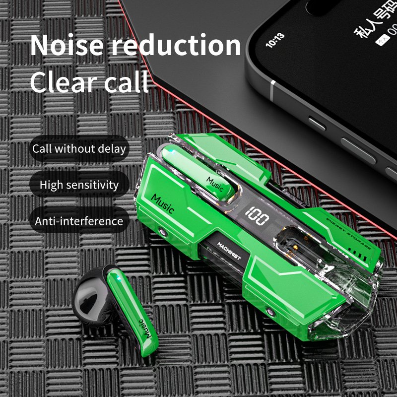 active noise cancelling earphones wireless 5.3 noise-cancelling earphones hand free wireless headphones with mic G20
