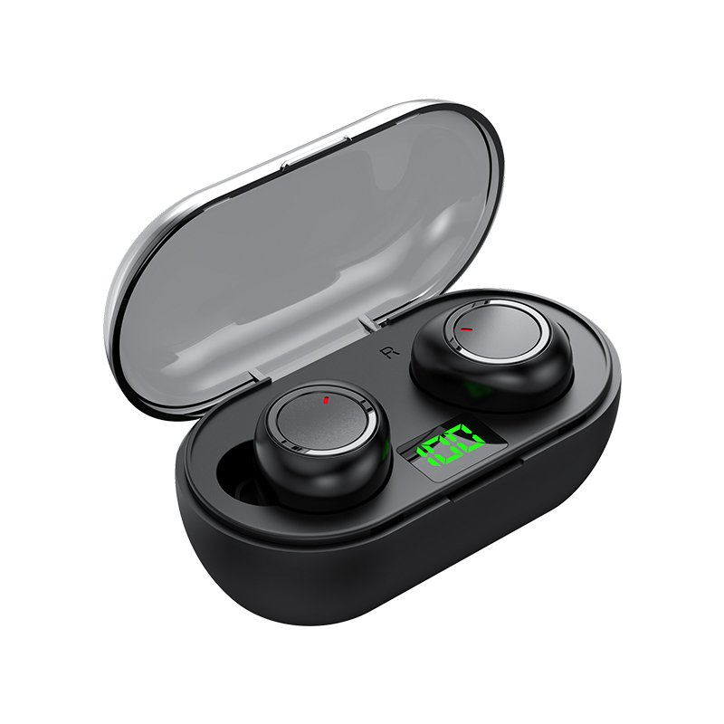 Tws earphone m19 earbuds with power bank true wireless gaming headset headphone noise cancelling in ear phones air buds earbuds