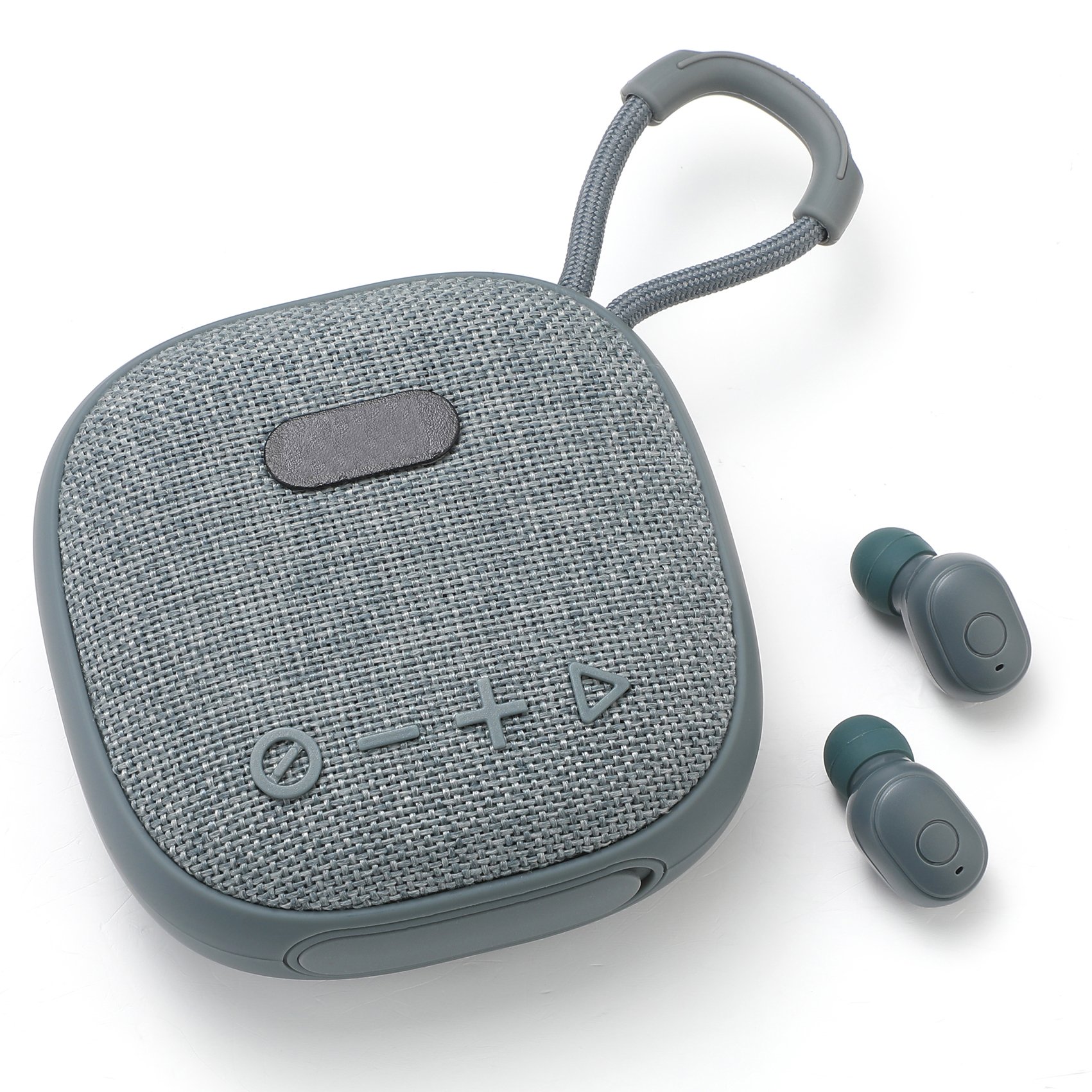Oem 2 in 1Wireless Earbuds Strong Bass In-Ear Headphones With Speaker Waterproof Earphones Bluetooth Speaker With Earbuds