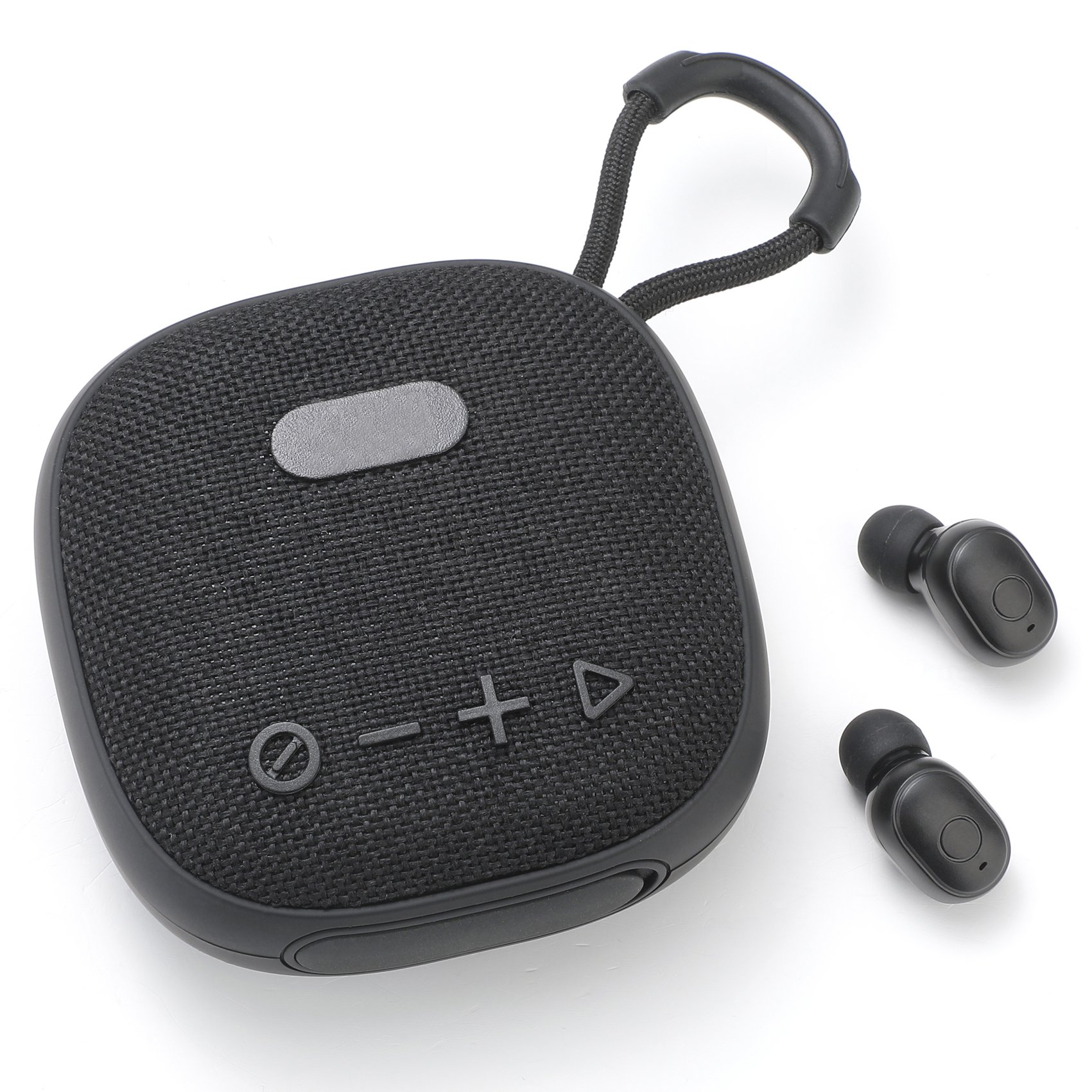 Oem 2 in 1Wireless Earbuds Strong Bass In-Ear Headphones With Speaker Waterproof Earphones Bluetooth Speaker With Earbuds