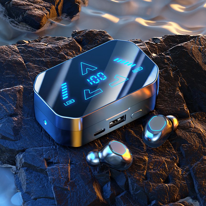 Super Cool Led Digital Hifi Gaming In-Ear Wireless Bluetooth Headphones Noise Cancelling Tws Earphones & Headphones Earbuds