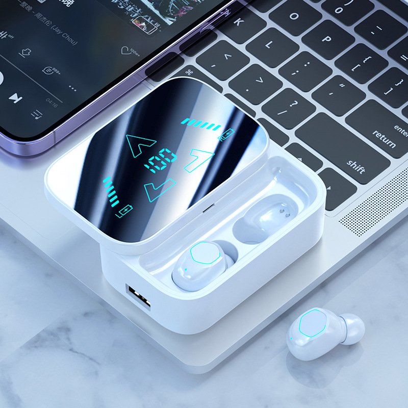 Super Cool Led Digital Hifi Gaming In-Ear Wireless Bluetooth Headphones Noise Cancelling Tws Earphones & Headphones Earbuds
