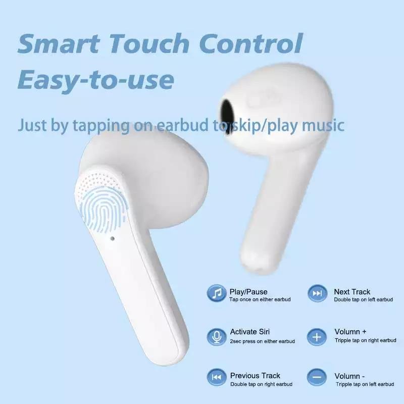 Trending Products Js59 Earbuds Tws Wireless Bt 5.1 Headset Sports Stereo Noise Cancelling Leatherwear Earphone With Microphone