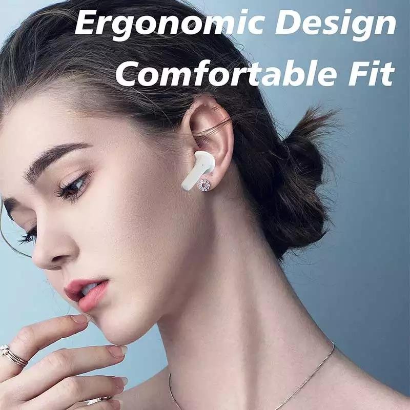 Trending Products Js59 Earbuds Tws Wireless Bt 5.1 Headset Sports Stereo Noise Cancelling Leatherwear Earphone With Microphone