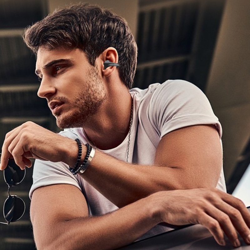 G20 Open Ear Sports Stereo TWS Earphones Headset Clip-on Wireless Bone Conduction Headphones