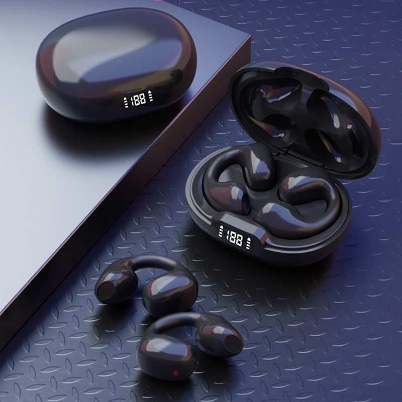 G20 Open Ear Sports Stereo TWS Earphones Headset Clip-on Wireless Bone Conduction Headphones