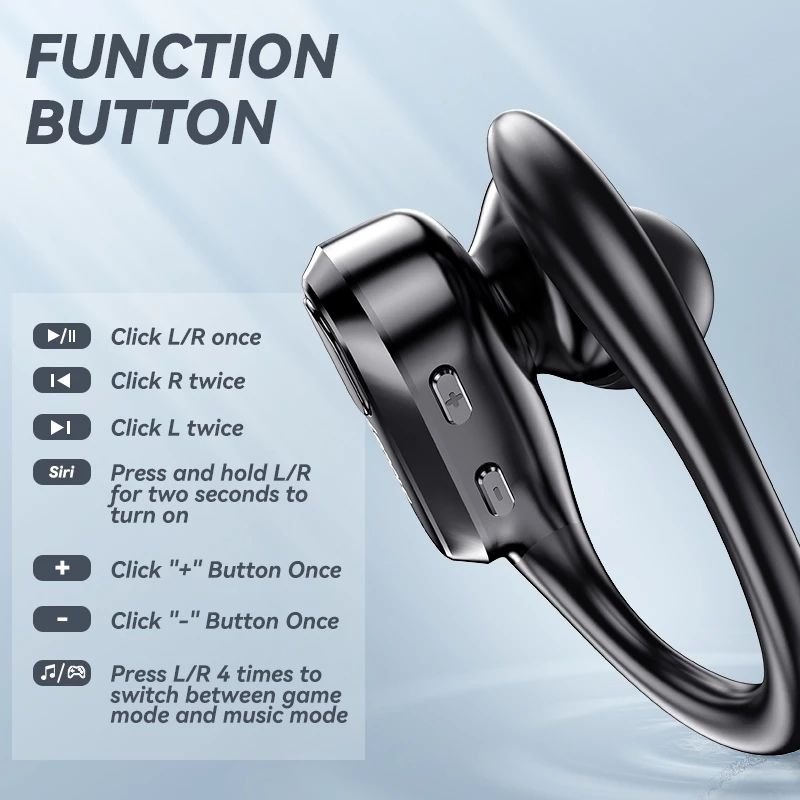 2023 lenovo auriculares XT80 wireless earphone Earhook business headset waterproof HD calling sports bt 5.3 tws earbud earphone