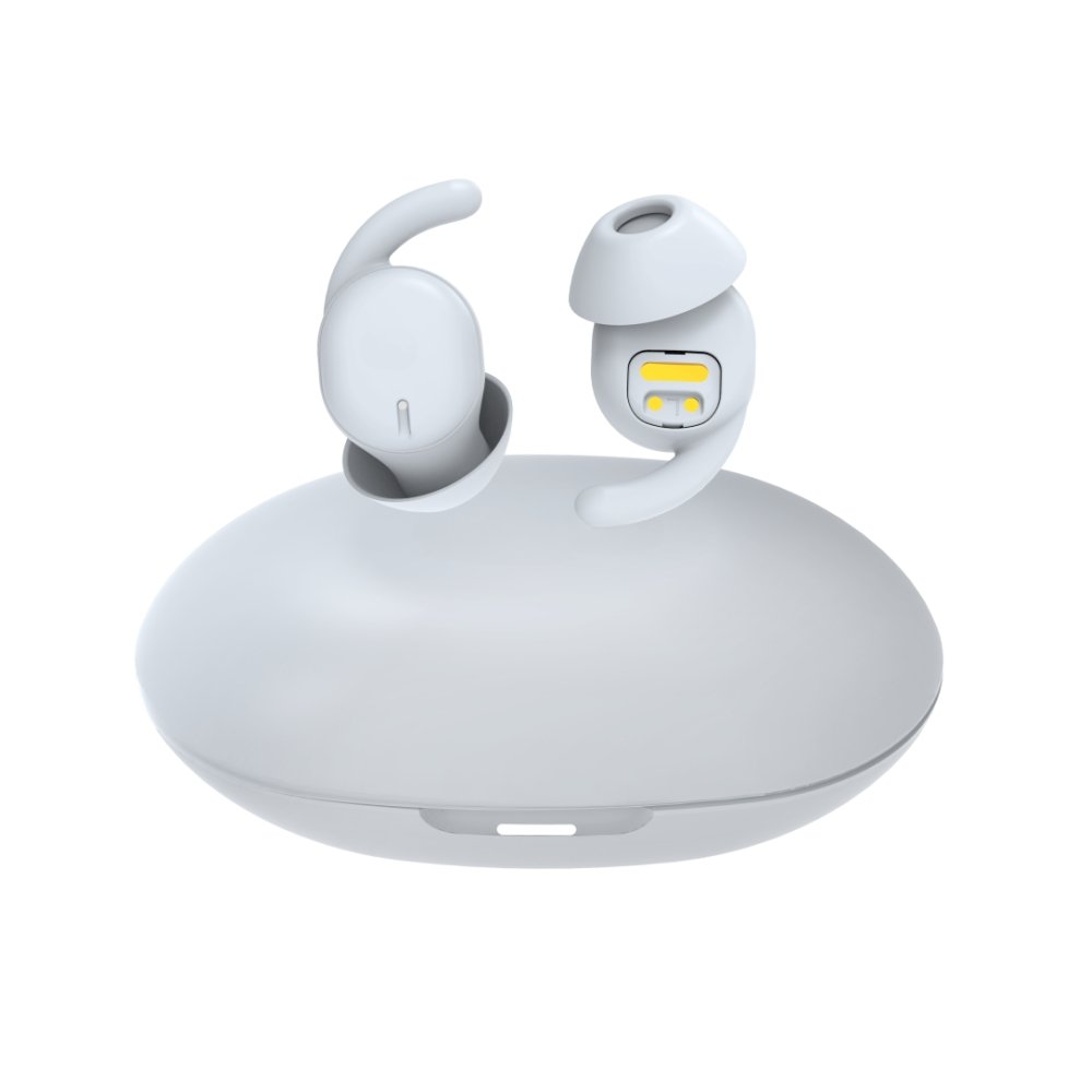 smallest silicon ear hook waterproof sport noise cancelling bluetooth TWS headphopne with mic