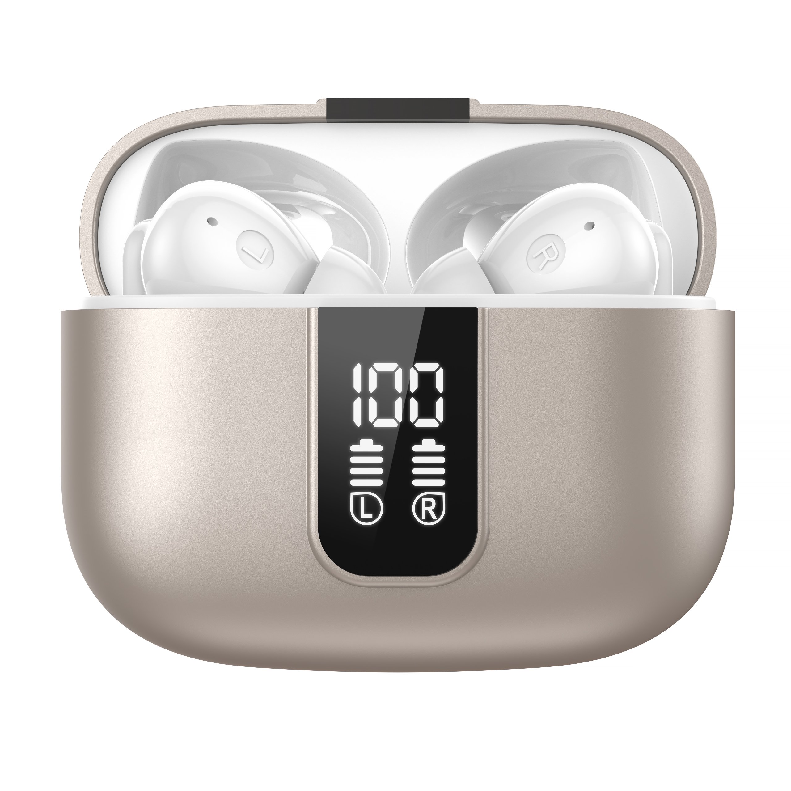 Factory Direct China Hifi Noise Cancelling Tws Waterproof True Stereo Wireless Earphones Rose Gold