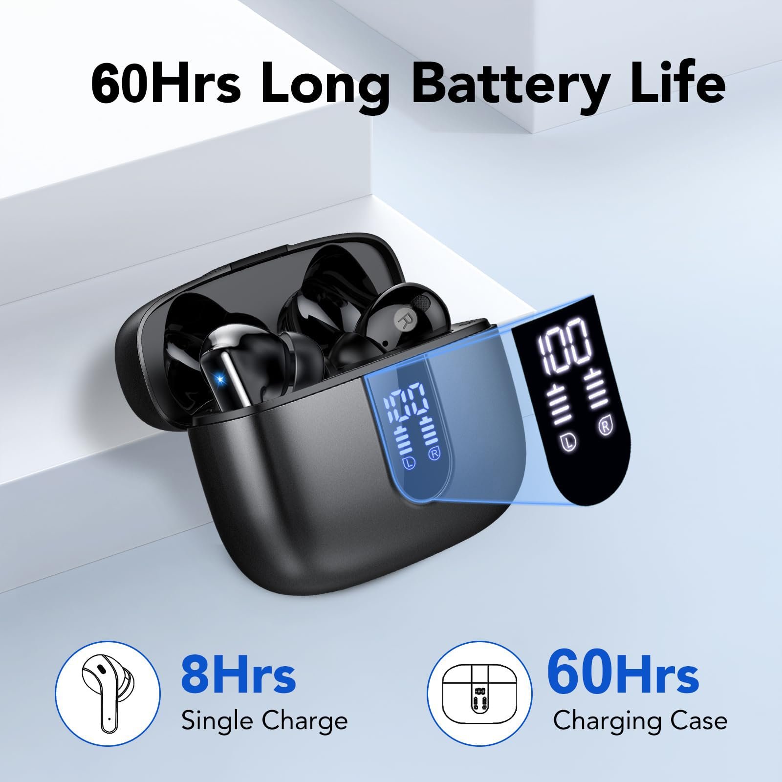 e commerce hot sale headset wholesale tssd y40 tws ANC ENC noise cancelling Free sample Wireless bluetooth earphone & headphone