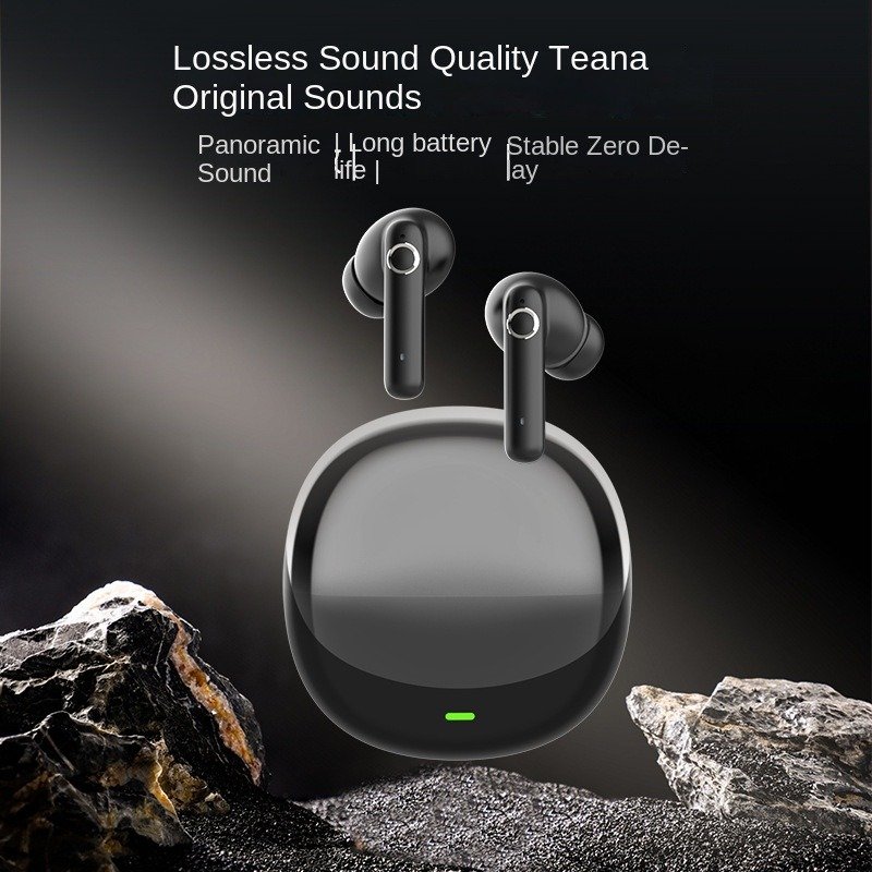 New ANC Wireless Earbuds audifonos Bluetooth5.4 ENC Noise Reduction Earphones Color Screen Touch Sport LED Display Headet