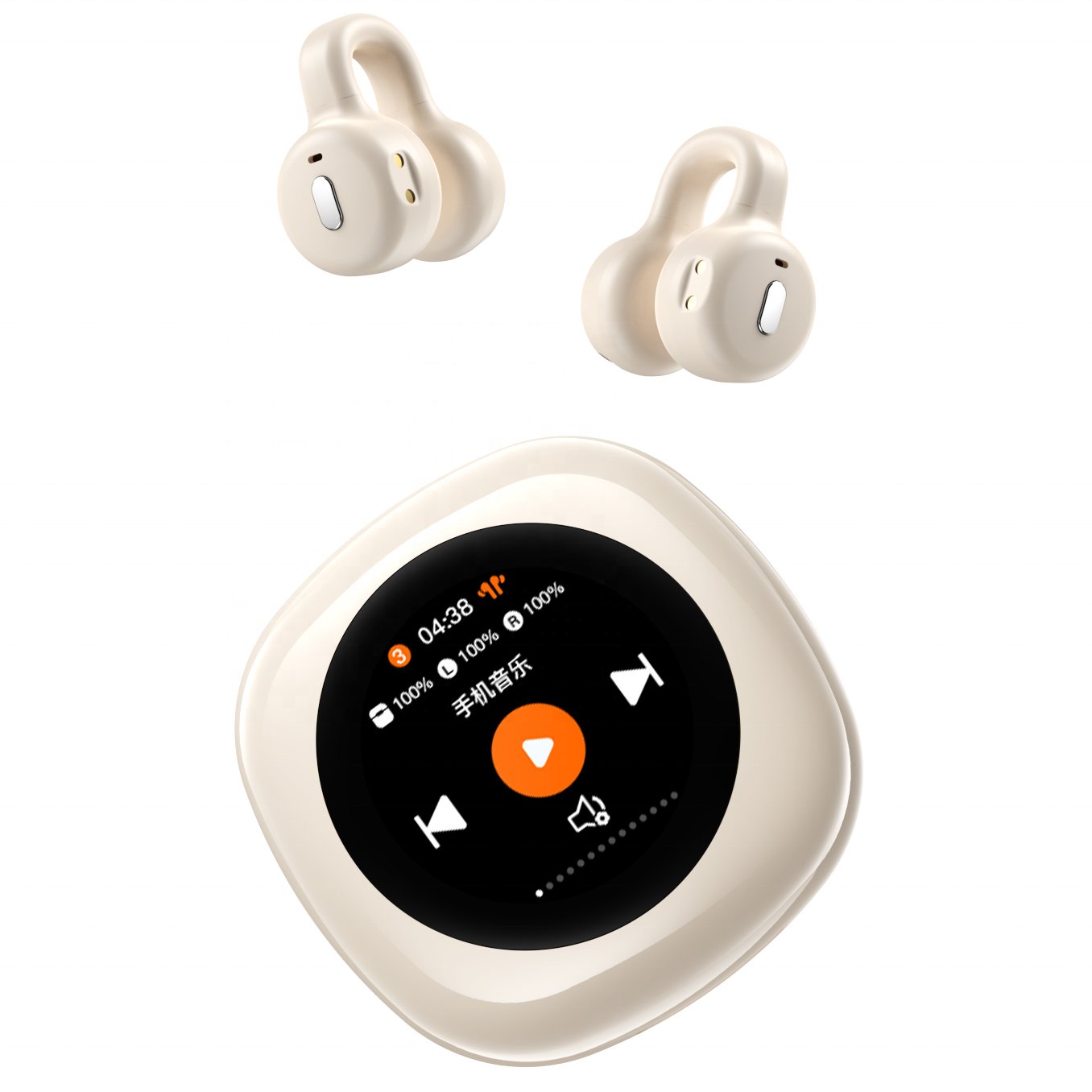New Non In Ear Clip On Wireless bt Earphones With Noise Cancelling TWS Earphone , High Sound Quality, And Casual Open Earphones