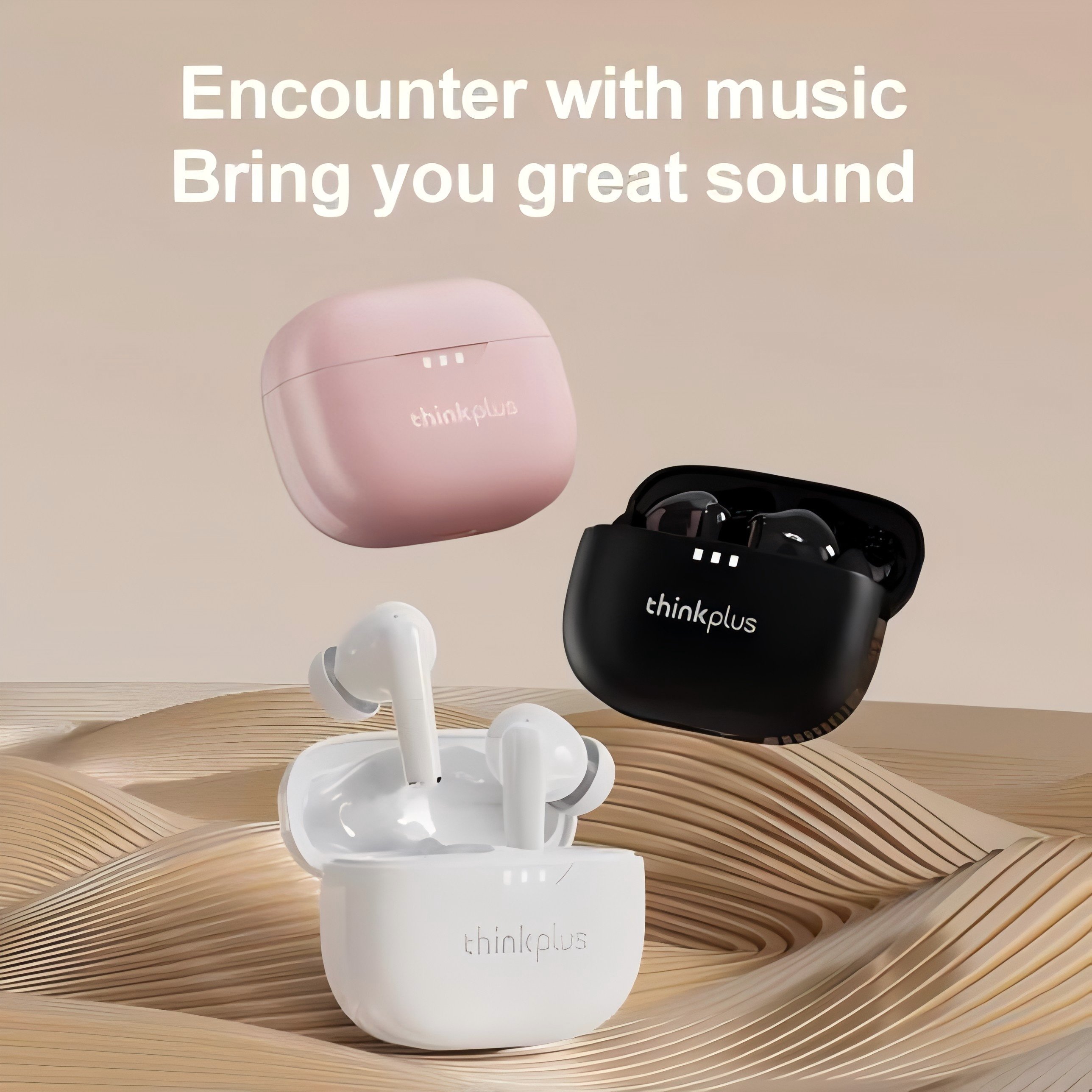 For Lenovo thinkplus LP3 Pro Blue-tooth 5.2 Earphone True Wireless audionic Earbuds Music in-ear Headphones Mini TWS Headset