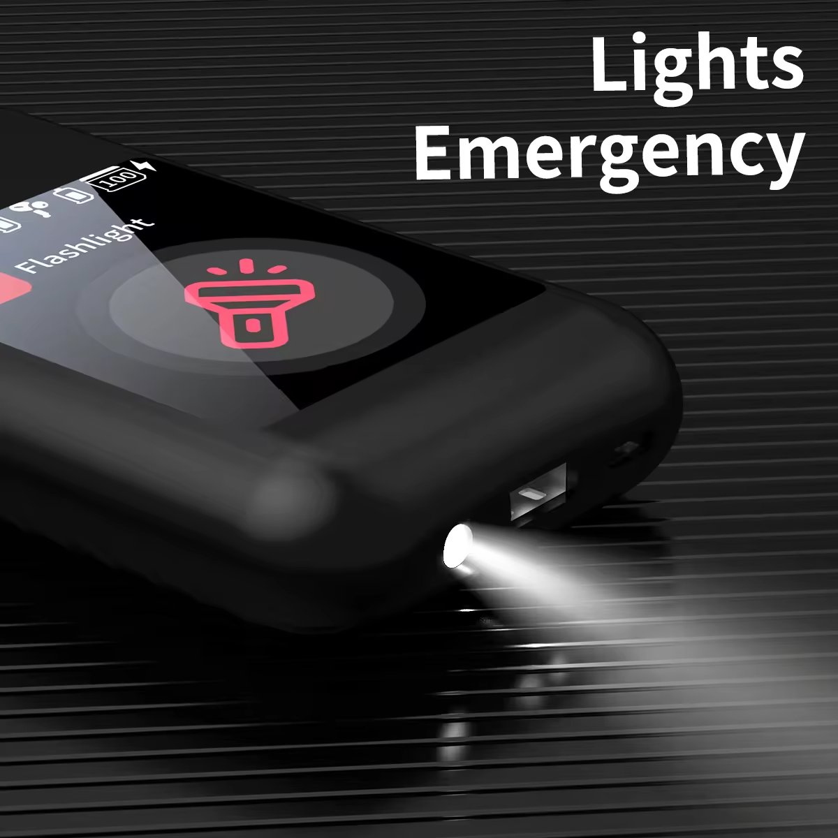 Newest TF20 BOX TWS with 2.8 inch HD Touch Screen 8000mah power bank Earphones ANC & ENC Noise Reduction Wireless Earbuds I