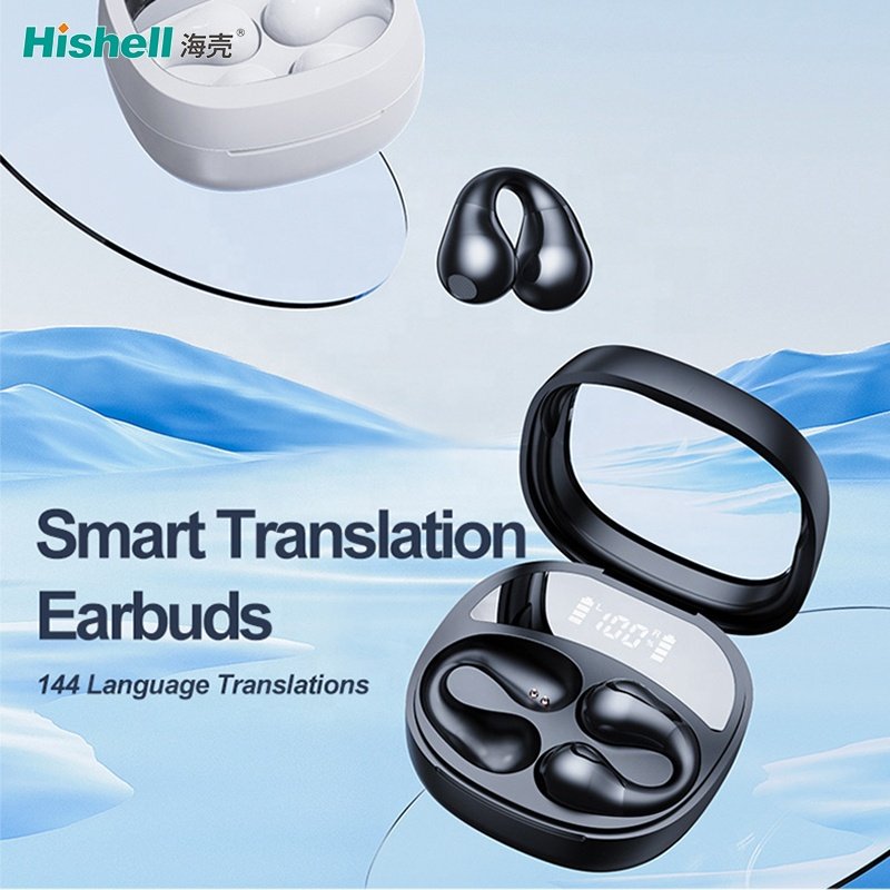 Tws Wireless Noise Cancelling 144 Languages Translation Headphones Gaming Earbuds Waterproof Headsets
