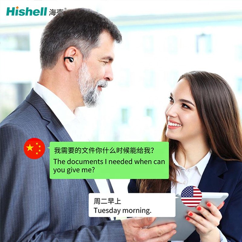 Tws Wireless Noise Cancelling 144 Languages Translation Headphones Gaming Earbuds Waterproof Headsets