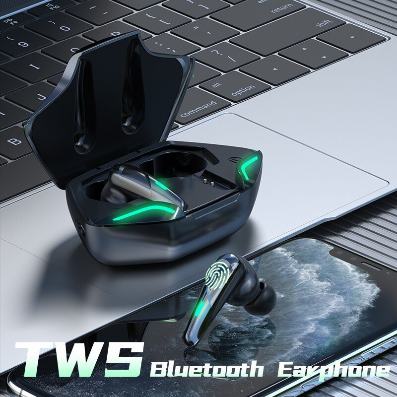 X15PRO TWS Earphone Zero Latency Gaming Headphone Audifonos HIFI Wireless Earbuds X15 Pro Headphones LED In-ear Gaming Earbuds