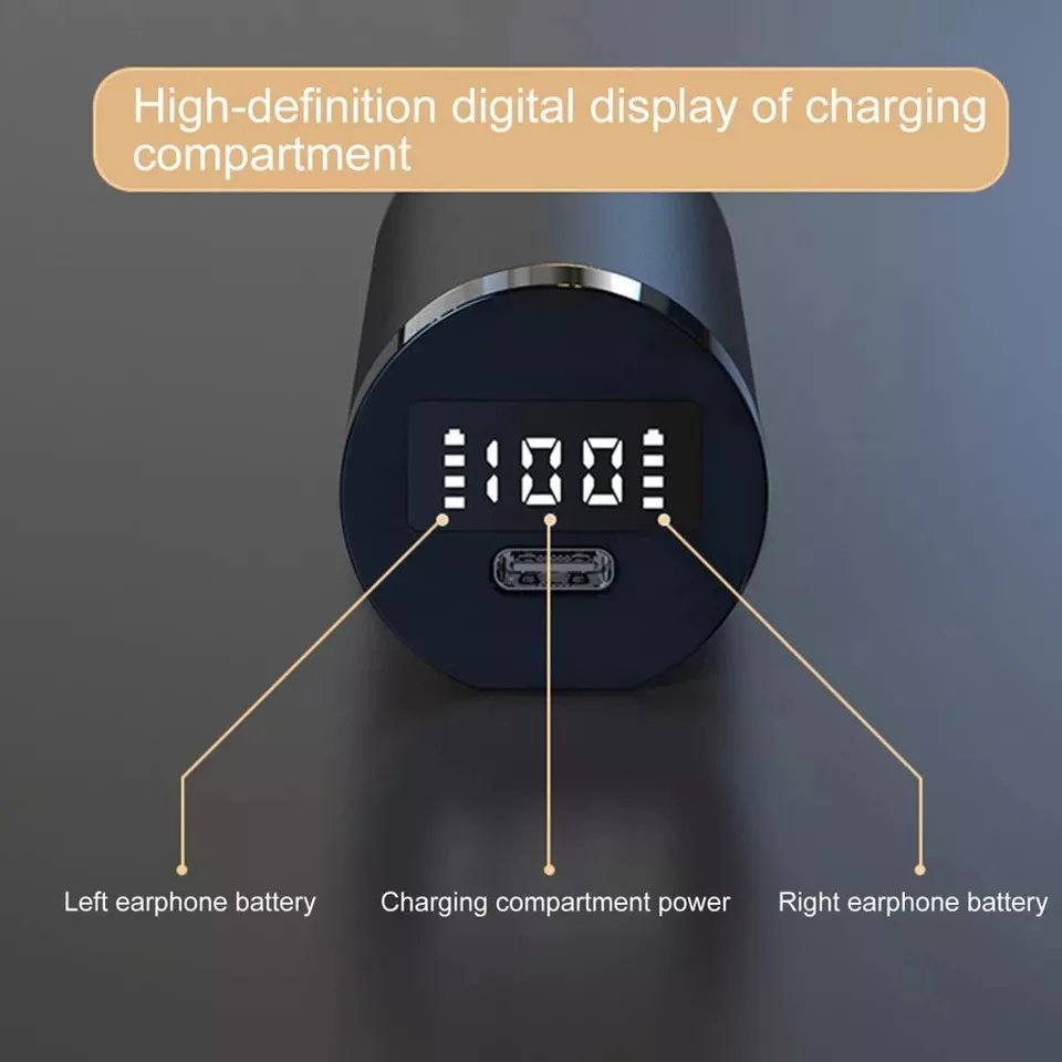 Free Sample 2023 New Arrival Multifunctional T26B TWS Wireless Noise Cancelling Earbuds OEM ODM Portable Earphones