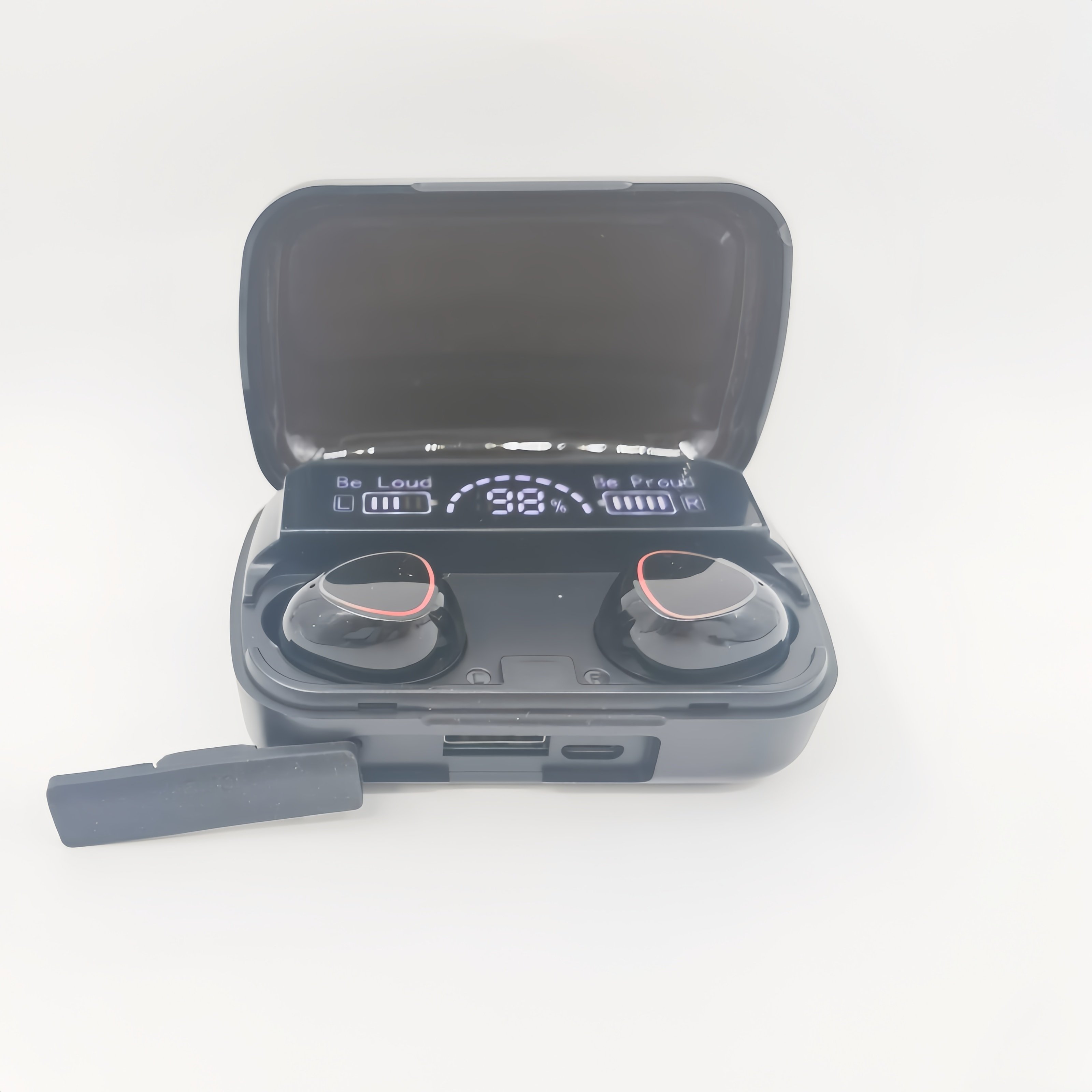 Popular TWS M10 Earbuds Touch Control Stereo Bass Earphone LED Digital Display BT 5.3 M10 Wireless Earbuds