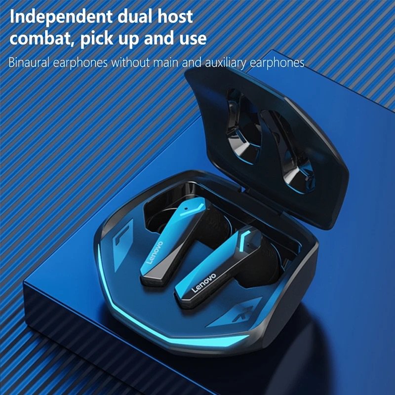 Lenovo GM2 Pro Tws BT5.3 Gaming Earbuds Low Latency Earphones Mic Headphones HD Call Dual Mode Headset Earbud Wireless