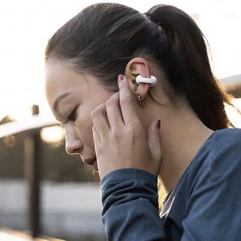 New Products Ear-clip Earphone L7500 Portable Earbuds Fitness Earring Style TWS Headphone Clip-on Wireless BT5.3 Earphone