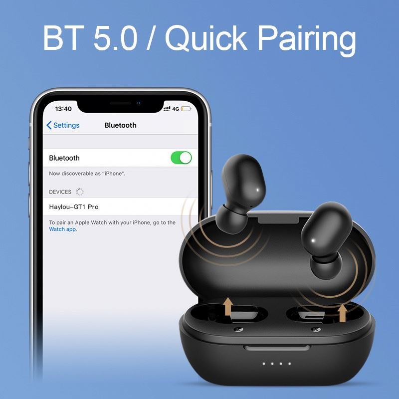 oem Haylou GT1 Pro TWS True Noise Suitable for Android/IOS Wireless Earphones Wireless Earbuds with Dual Microphone