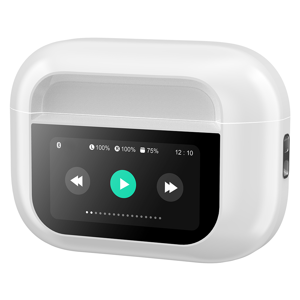 Huien Wireless Earbuds Bluetooth Headphones Noise Cancelling TWS Earphones LED Touch Screen Bluetooth Earbuds