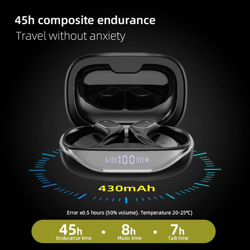 Handsfree Wireless Headsets Sports Noise Cancelling Headphones Gaming in-ear Earphones TWS Touch Earbuds For Android IOS Phone