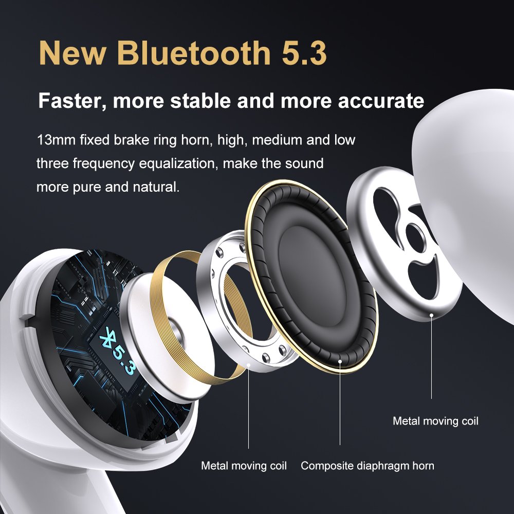HiFi HD Call Type-C Boat Tws ANC+ENC Earbuds Consumer Electronics Wireless headsets Accessories Earphone Headphones