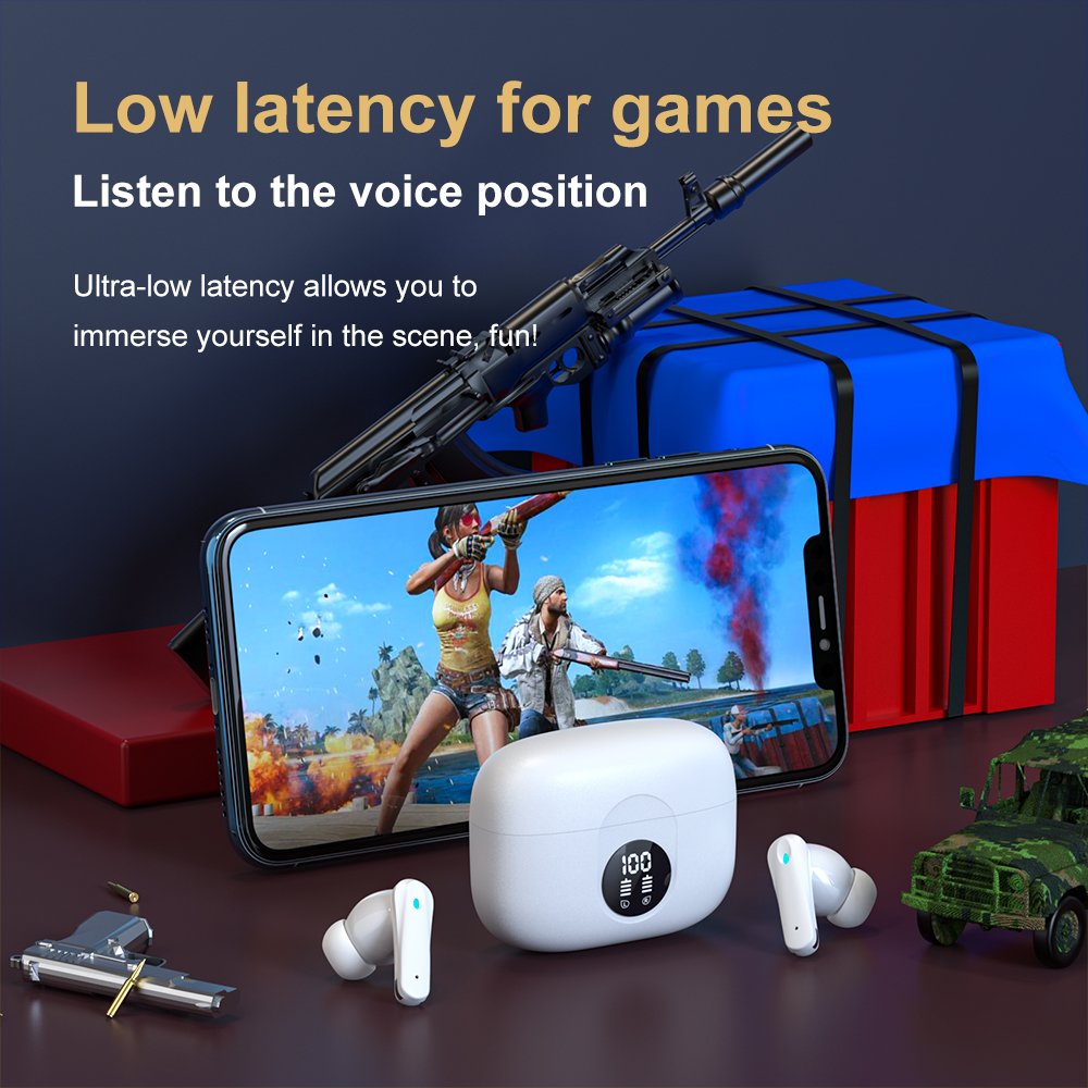 HiFi HD Call Type-C Boat Tws ANC+ENC Earbuds Consumer Electronics Wireless headsets Accessories Earphone Headphones