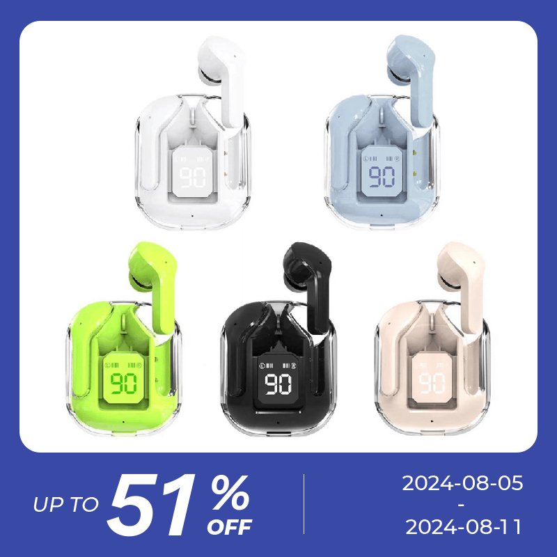 Fashion Transparent air31 tws Earbuds Headset crystal airbuds wireless Earphone Headphone Pods Auriculares Audifonos air 31