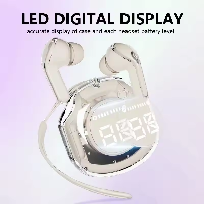 New Design Air39 Transparent Earphones Fashion ENC Noise Canceling BT5.3 Earbuds Sports Headphones Wireless Headset Air 39