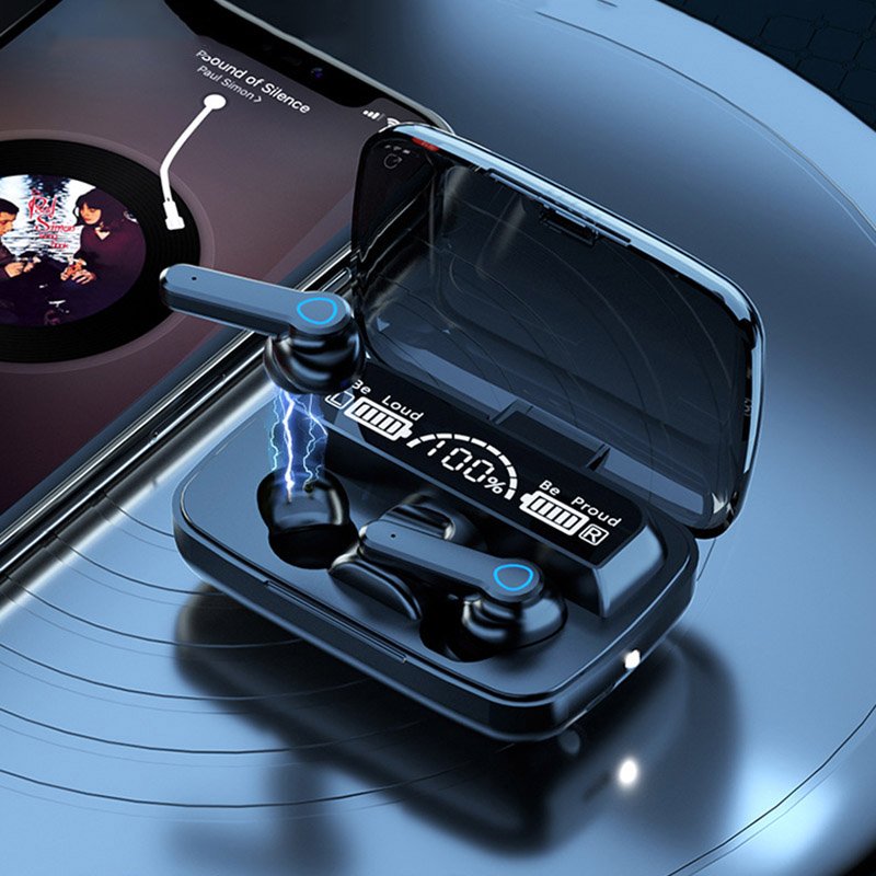 3 In 1 M19 TWS Earbud Waterproof Sport Music Headset Wireless Earphone Audifonos TWS with Powerbank