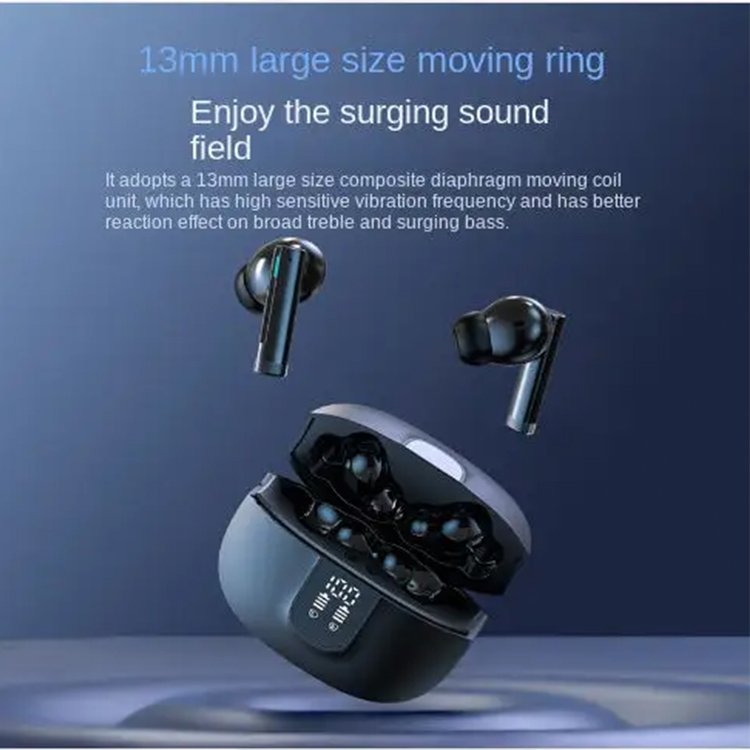 24H Delivery Popular Earbud & in-ear Headphones Digital Display Wireless Earbuds Stereo TWS earbuds Noise Canceling Earphones au