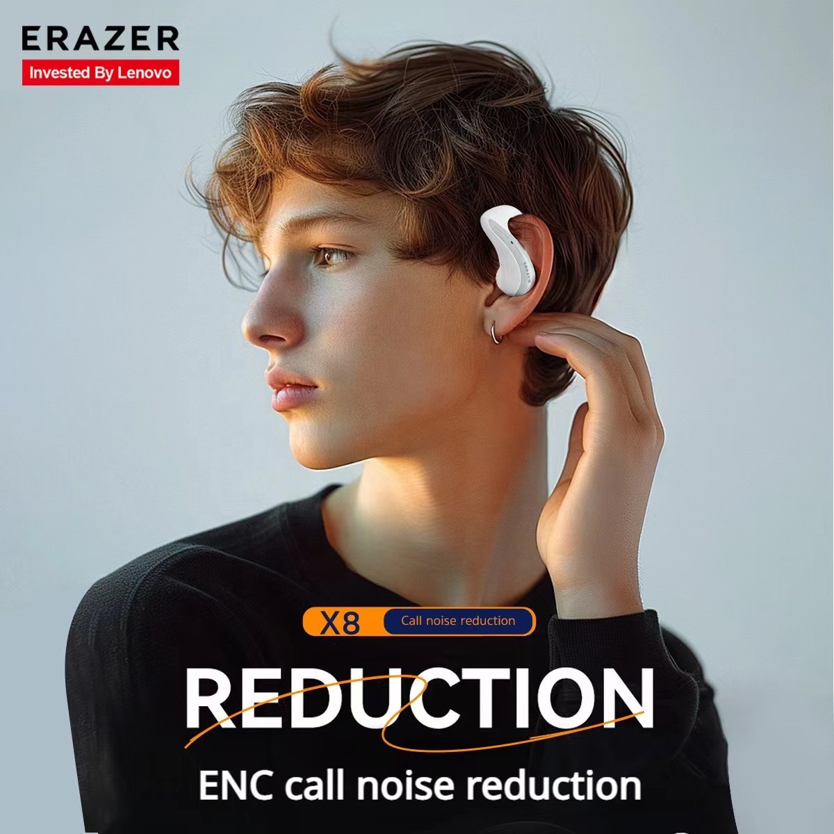Ear Zer X8 Wireless Earphones Headset Gaming on-ear & over-ear Earphones & headphone Earphone Stereo Sound XP2 earpones