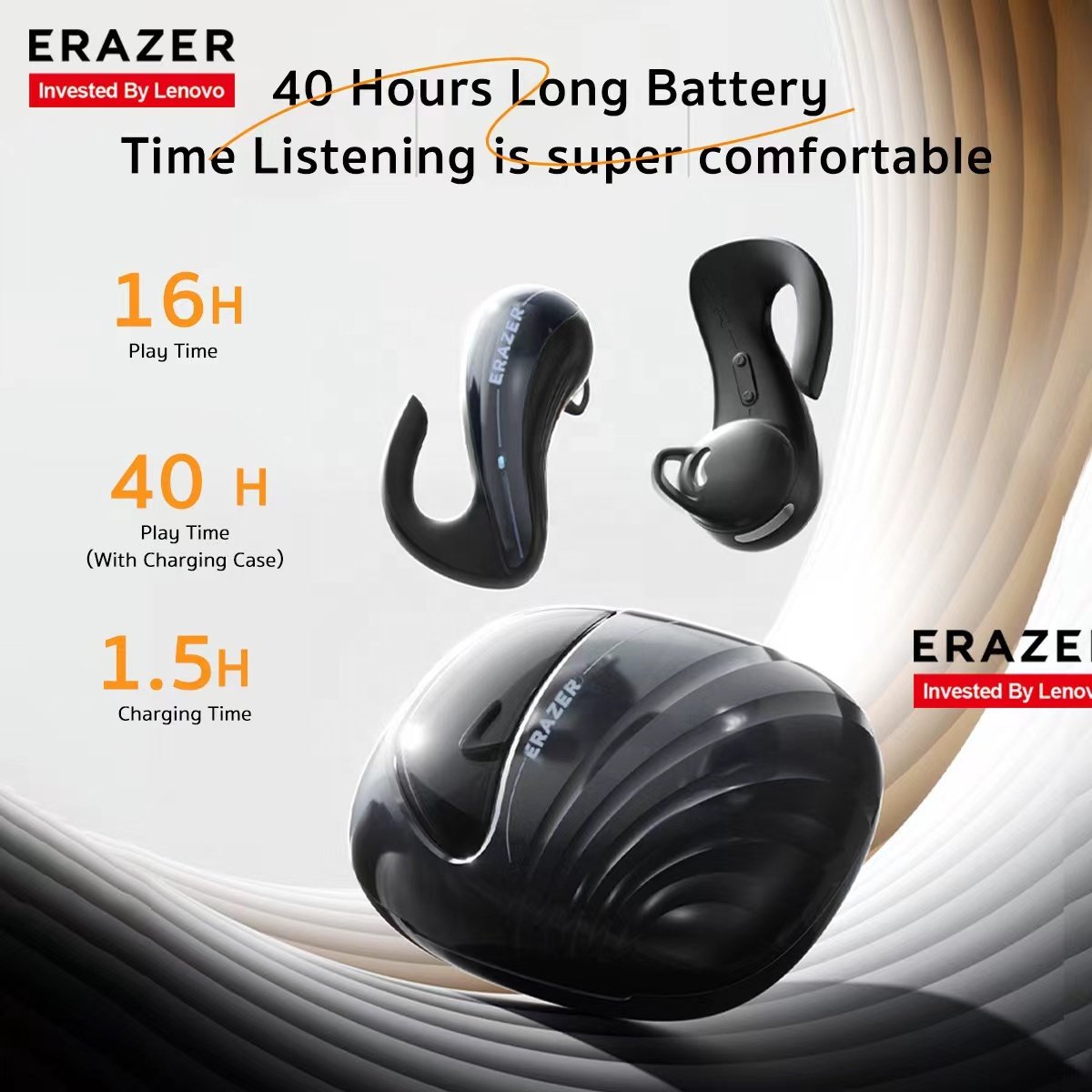 Ear Zer X8 Wireless Earphones Headset Gaming on-ear & over-ear Earphones & headphone Earphone Stereo Sound XP2 earpones