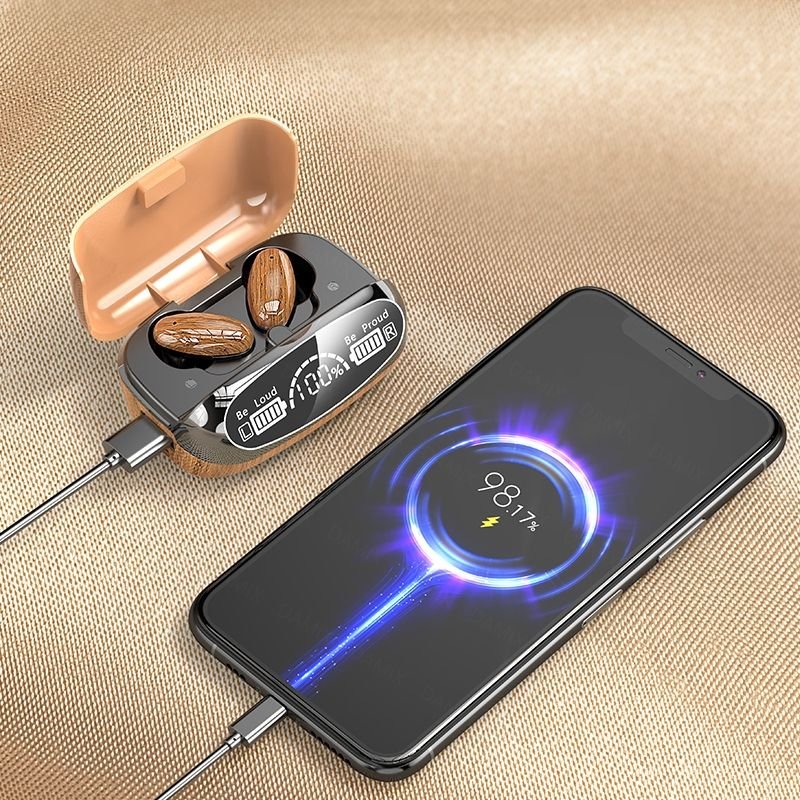 High Quality BT 5.2 Headphones Stereo M35 TWS Wireless Earphones Touch Control In-ear Noise Reduction Bass M35 Earbuds