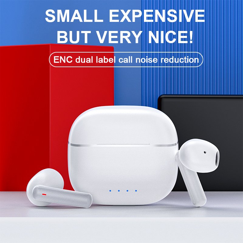 Dual Mics K10 ANC Earbuds Active Noise Cancellation TWS earphones HD voice calling with Noise Reduction K10 Wireless earphones