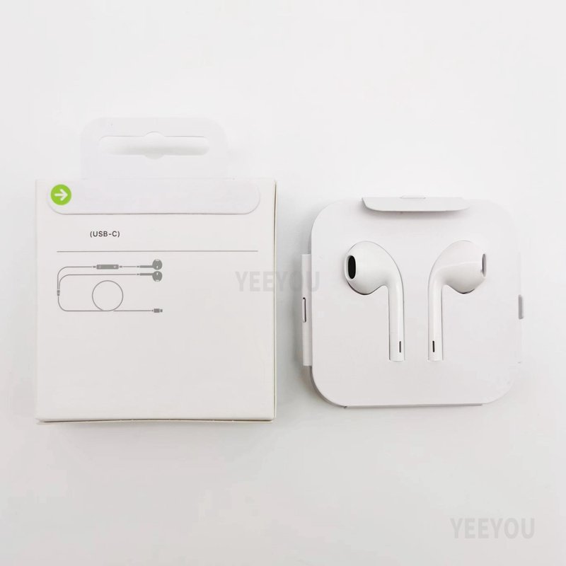 USB C earphones for Type C earplugs, wired earphones Type-C Connector Wired Earphones Earbuds for iPhone Android Phones